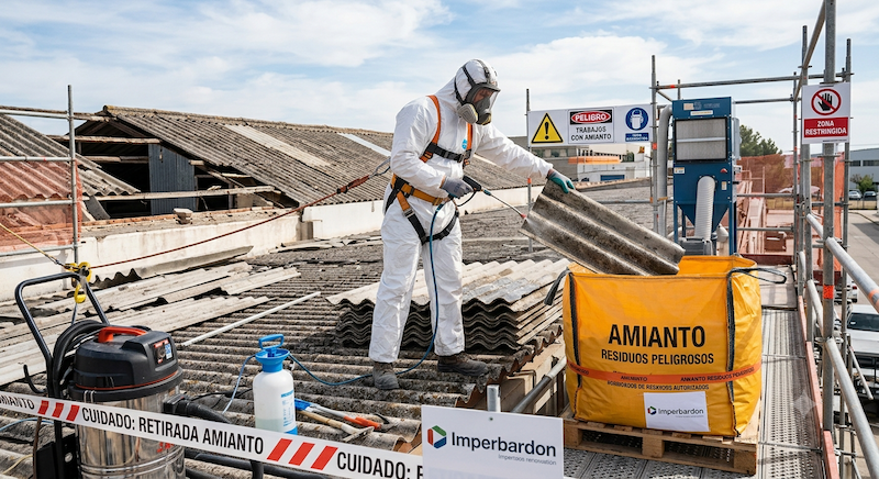 retirada de amianto